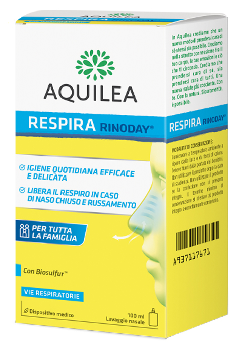AQUILEA RESPIRA RINODAY 100 ML - Metafarm