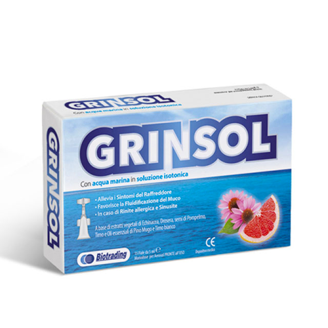 GRINSOL 15 FIALE X 5 ML - Metafarm