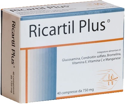 RICARTIL PLUS 40 COMPRESSE - Metafarm