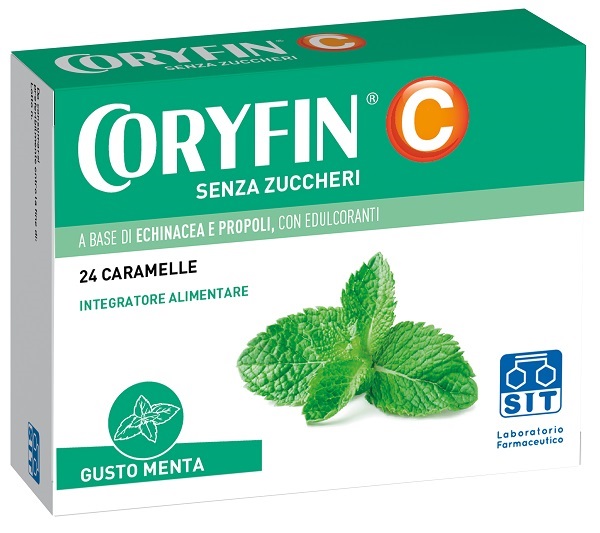 CORYFIN C SENZA ZUCCHERO MENTOLO 48 G - Metafarm