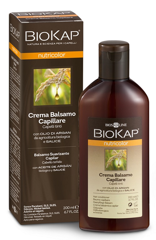 BIOKAP NUTRICOLOR CREMA BALSAMO CAPILLARE 200 ML - Metafarm