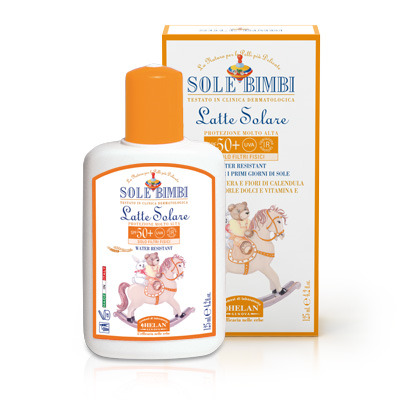 SOLE BIMBI LATTE SOLARE SPF50+ 125 ML - Metafarm