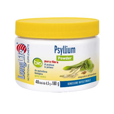 LONGLIFE PSYLLIUM POWDER BIO 180 G - Metafarm