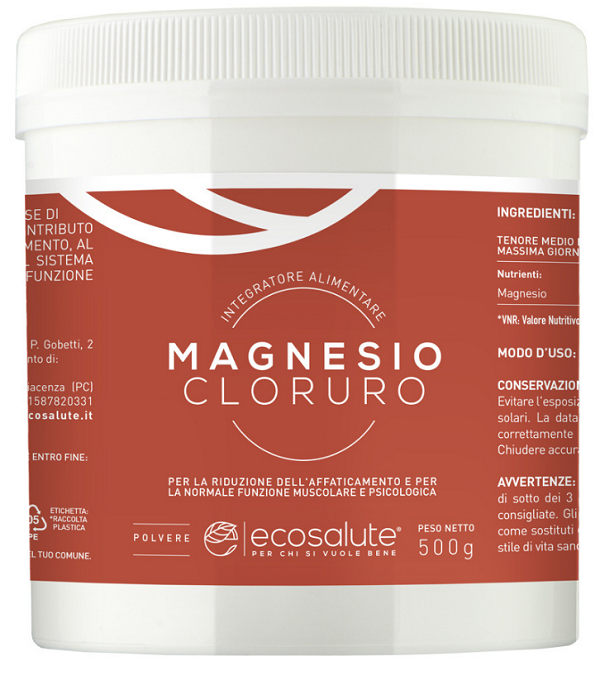 MAGNESIO CLORURO POLVERE 500 G - Metafarm