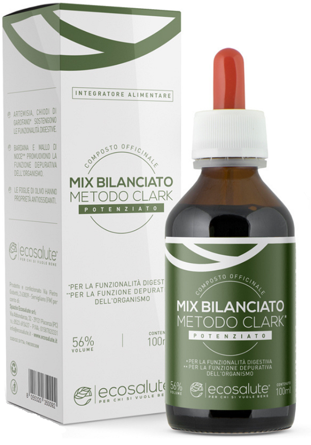 MIX BILANCIATO CLARK COMPOSTO OFFICINALE 100 ML - Metafarm