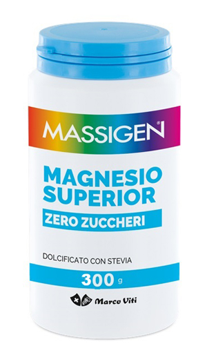 MASSIGEN MAGNESIO SUPERIOR ZERO ZUCCHERI 300 G - Metafarm