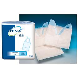 BAVAGLIA MONOUSO TENA BIB MISURA MEDIA/LARGE 150 PEZZI - Metafarm