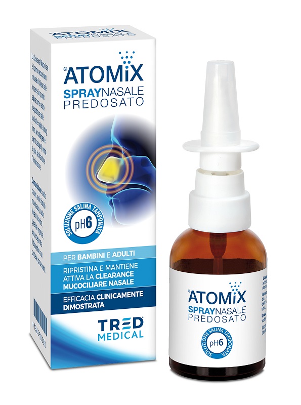 ATOMIX SPRAY NASALE PREDOSATO 30 ML - Metafarm