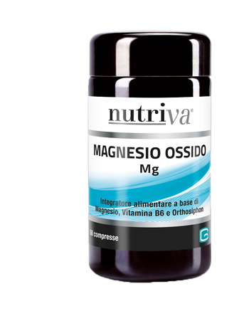 NUTRIVA MAGNESIO OSSIDO GI GROUP 50 COMPRESSE 1 G - Metafarm