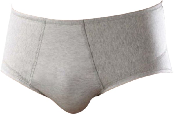 ORIONE 508 SLIP UOMO CONTENITIVO CHIUSO IN COTONE GRIGIO 2 - Metafarm