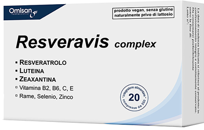 RESVERAVIS 20 CAPSULE - Metafarm