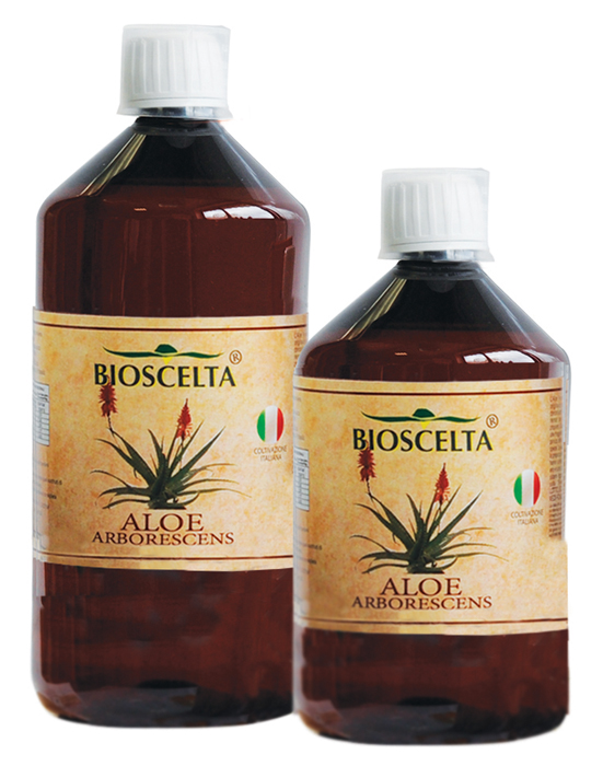 RAIHUEN ALOE ARBORESCENS PURO SUCCO BIOSCELTA 1000 ML - Metafarm