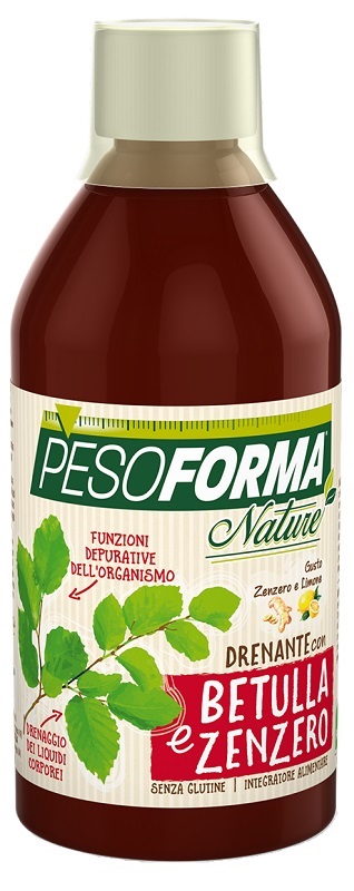 PESOFORMA NATURE DRENANTE BETULLA E ZENZERO 500 ML - Metafarm