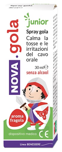 NOVA GOLA SPRAY JUNIOR FRAGOLA 30 ML - Metafarm