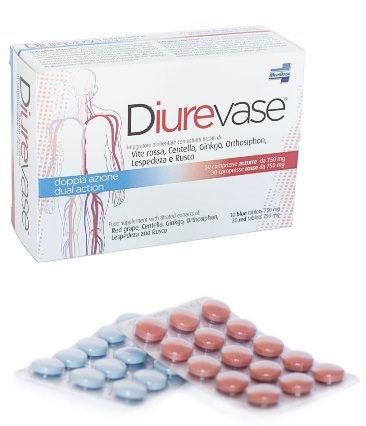 DIUREVASE 60 COMPRESSE 750 MG - Metafarm