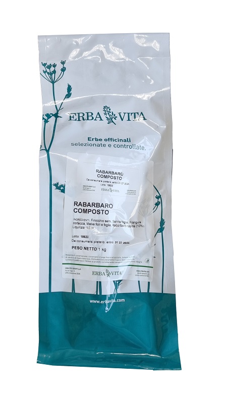 RABARBARO COMPOSTO TISANA 1 KG - Metafarm
