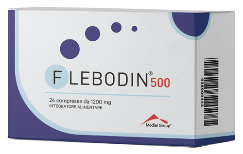 FLEBODIN 500 24 COMPRESSE DA 850 MG - Metafarm