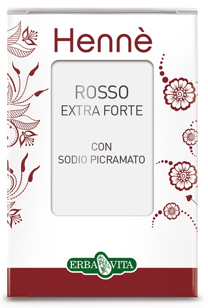 HENNE COLORANTE CAPELLI ROSSO NATURALE EXTRA FORTE - Metafarm