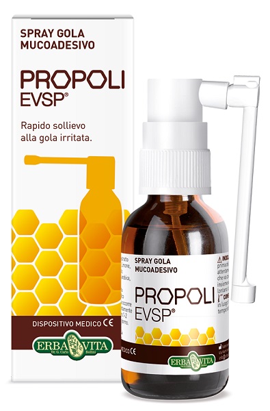 PROPOLI EVSP SPRAY GOLA MUCOADESIVO SENZA ALCOL 20ML - Metafarm