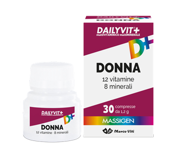 MASSIGEN DONNA MULTIVITAMINICO E MULTIMINERALE 30 COMPRESSE RIVESTITE - Metafarm