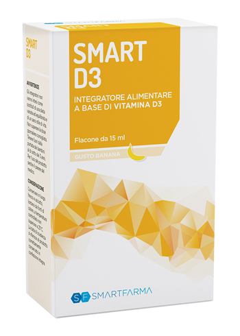 SMART D3 GOCCE 15 ML GUSTO BANANA - Metafarm