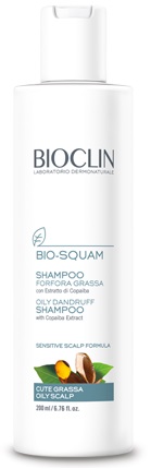 BIOCLIN BIO SQUAM SHAMPOO FORFORA GRASSA 200 ML - Metafarm