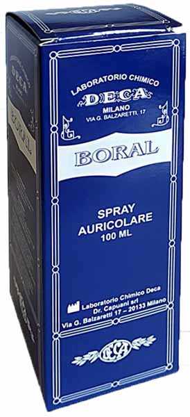 BORAL SPRAY AURICOLARE 100 ML - Metafarm