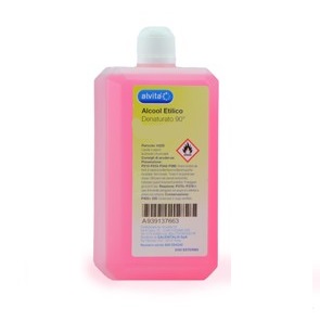 ALVITA ALCOOL ETILICO DENATURATO 90,1 250ML - Metafarm