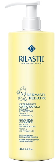 RILASTIL DERM PEDIATRIC DETERGENTE CORPO CAPELLI 400 ML - Metafarm