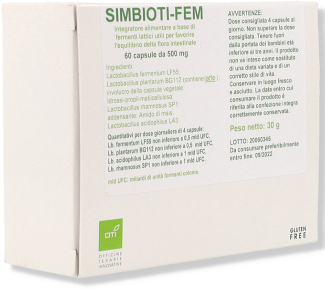 SIMBIOTI FEM 60 CAPSULE - Metafarm