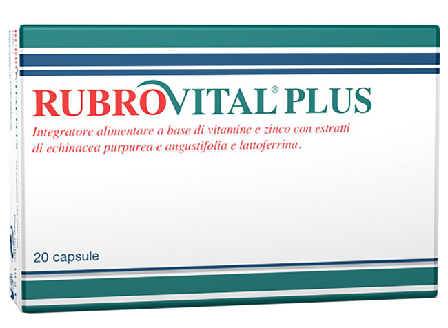RUBROVITAL PLUS 20 CAPSULE - Metafarm