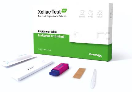 XELIAC TEST PRO DETERMINAZIONE ANTICORPI IGA E IGG ASSOCIATI ALLA MALATTIA CELIACA 1 PEZZO - Metafarm