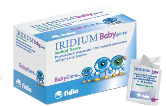 GARZA OCULARE MEDICATA IRIDIUM BABY 28 PEZZI - Metafarm