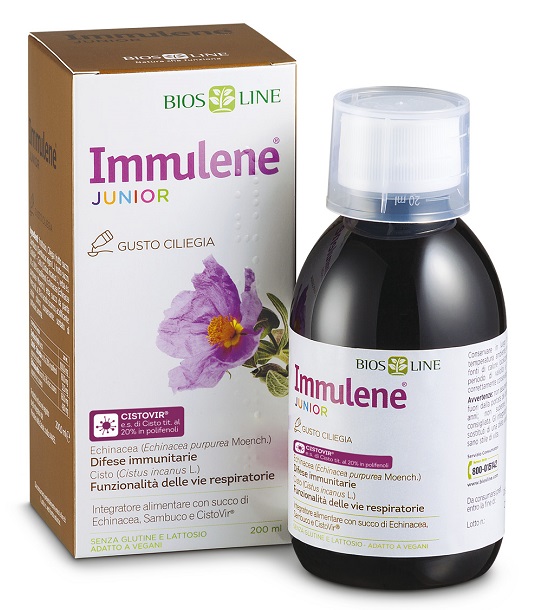 BIOSLINE IMMULENE JUNIOR 200 ML - Metafarm