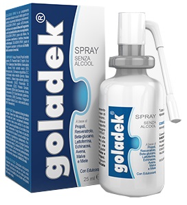 GOLADEK SPRAY NO ALCOOL 25 ML - Metafarm