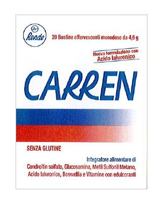 CARREN 20 BUSTINE EFFERVESCENTI MONODOSE DA 4,6 G L'UNA - Metafarm