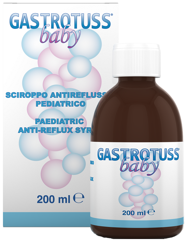 BABY SCIROPPO ANTIREFLUSSO GASTROTUSS 200 ML - Metafarm