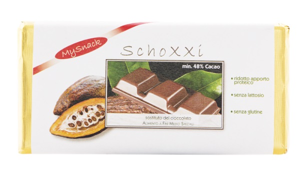 MY SNACK SCHOXXI TAVOLETTA CIOCCOLATO 100 G - Metafarm
