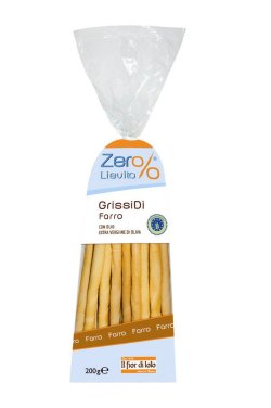 GRISSIDI ZERO% LIEVITO FARRO 200 G - Metafarm