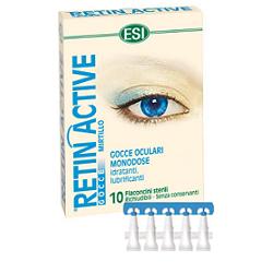ESI RETIN ACTIVE MIRTILLO GOCCE OCULARI 10 FLACONCINI MONODOSE DA 0,5 ML - Metafarm