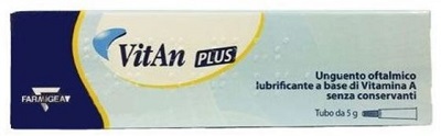 UNGUENTO OFTALMICO LUBRIFICANTE VITAN PLUS 5 G - Metafarm