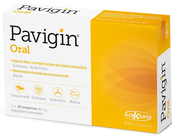 PAVIGIN ORAL 20 COMPRESSE - Metafarm