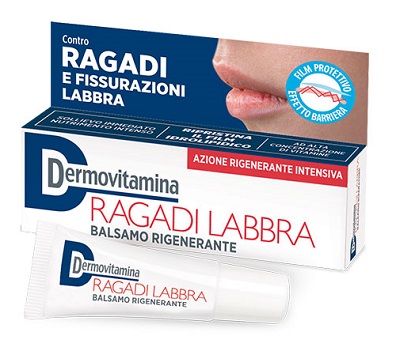 DERMOVITAMINA RAGADI LABBRA BALSAMO RIGENERANTE 8 ML - Metafarm