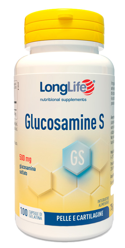 LONGLIFE GLUCOSAMINE S 100 CAPSULE DI GELATINA - Metafarm