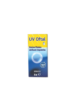 UV OFTAL SOLUZIONE OFTALMICA LUBRIFICANTE FOTOPROTETTIVA 10 ML - Metafarm
