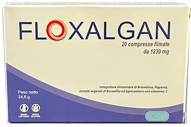 FLOXALGAN 20 COMPRESSE RIVESTITE DA 1,02 G - Metafarm