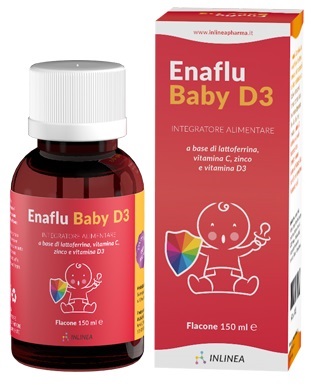 ENAFLU BABY D3 SOLUZIONE ORALE 150 ML - Metafarm