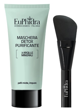 EUPHIDRA MASCH DETOX PURIFICANTE CON PENNELLO - Metafarm