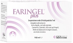 FARINGEL PLUS 20 STICK PACK 7 ML - Metafarm
