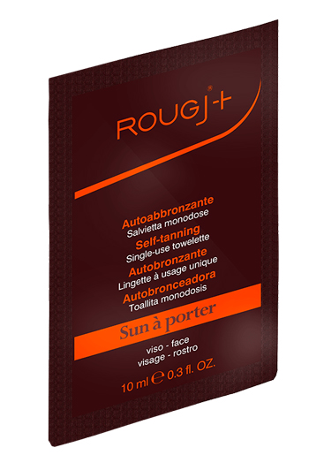 ROUGJ SALVIETTE AUTOABBRONZANTI MONOUSO BUSTINA 10 ML - Metafarm